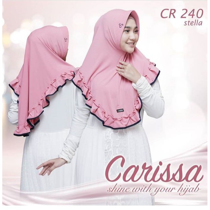 HIJAB INSTAN CARISSA ORI DG / JILBAN INSTANT TERMURAH