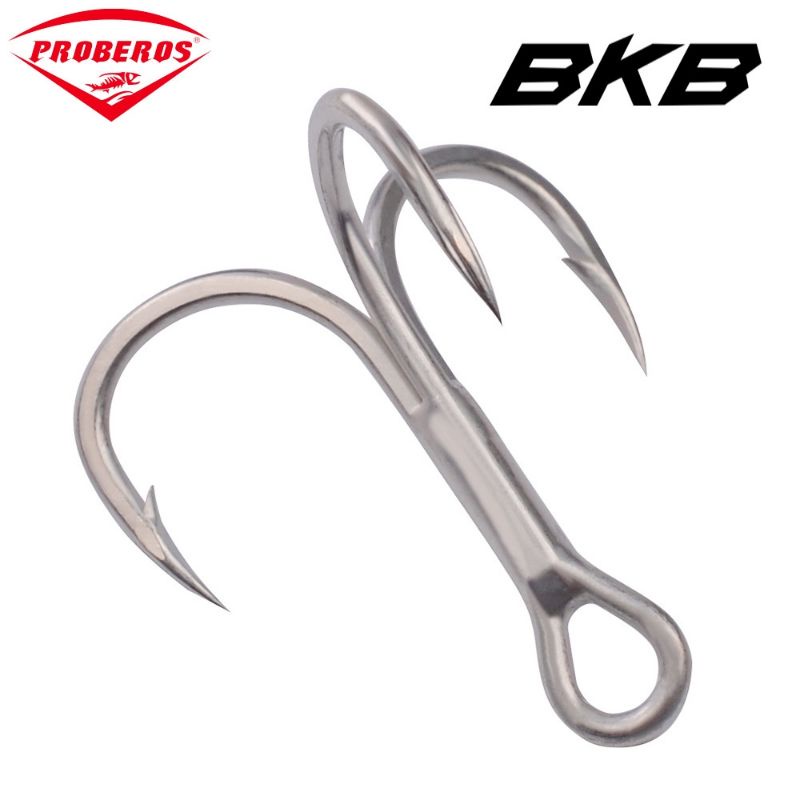 Treble Hook BKB 3x Strong Eceran Ukuran #2 #4 #6 #8 #10 #12 #14
