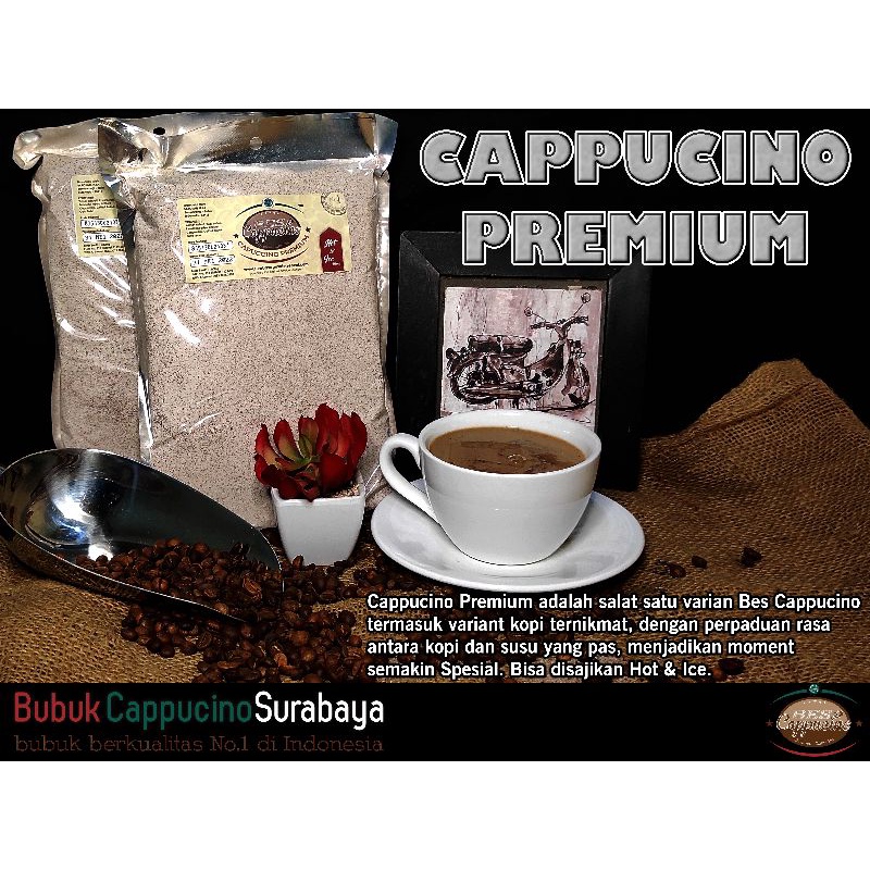 

Bubuk Minuman Rasa Cappucino Premium(Bes Cappucino)