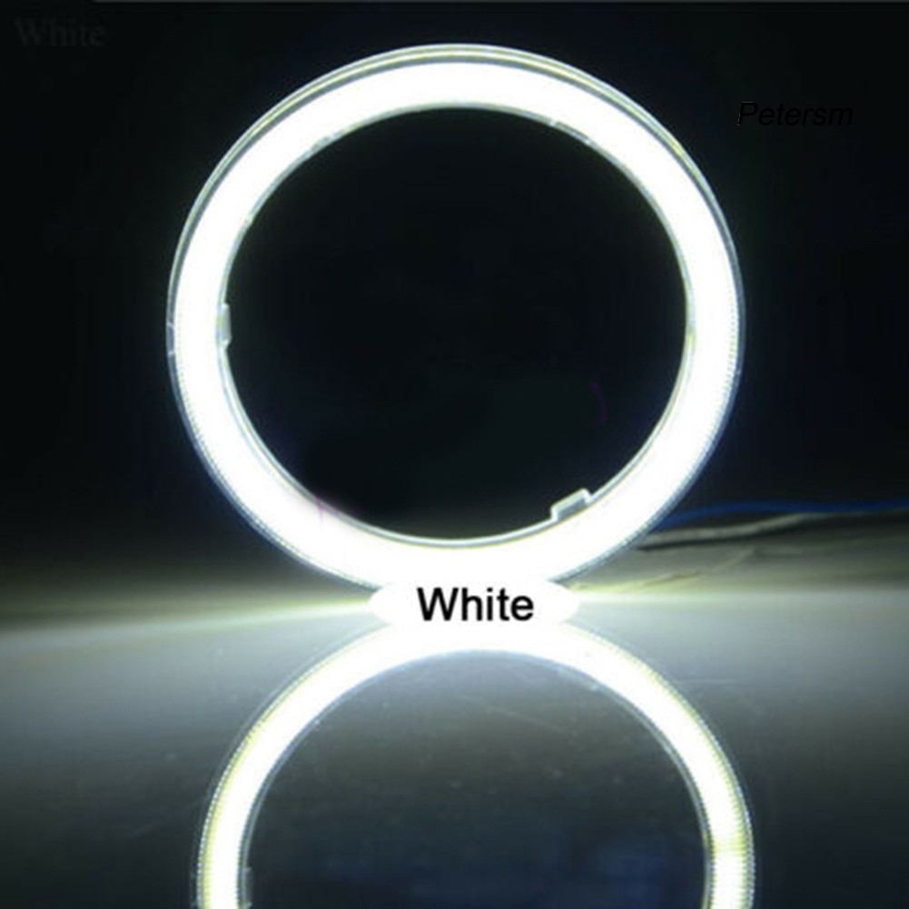 Rxx60Mm - 120mm Lampu Led Cob Angel Eye Ring Untuk Headlight Mobil Universal