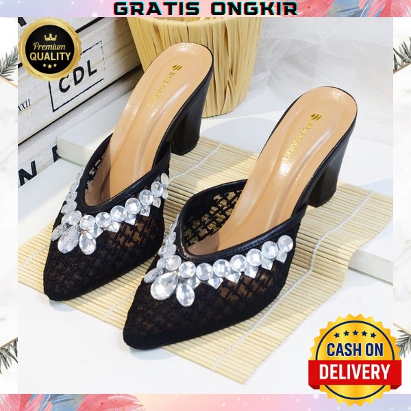 Haighils Cewek Kondangan Sandal Hils Murah Sendal Hills Termurah Heals Terbaru Hak Tahu Wnta Sepatu 