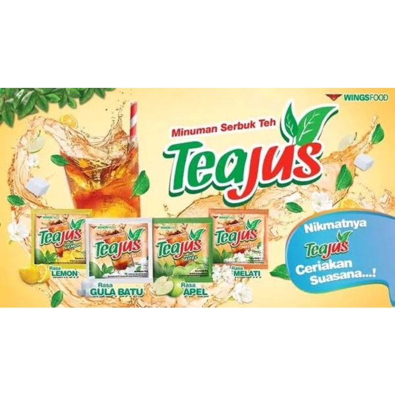 

Tea Jus All Varian Rasa | 1 Renceng