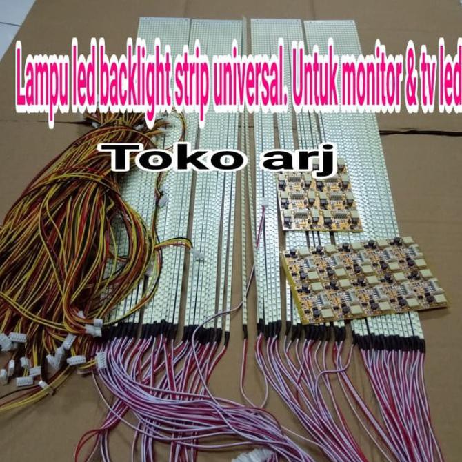 [[BISA COD]] lampu led backlight strip lidi universal, backlight strip multi, untuk