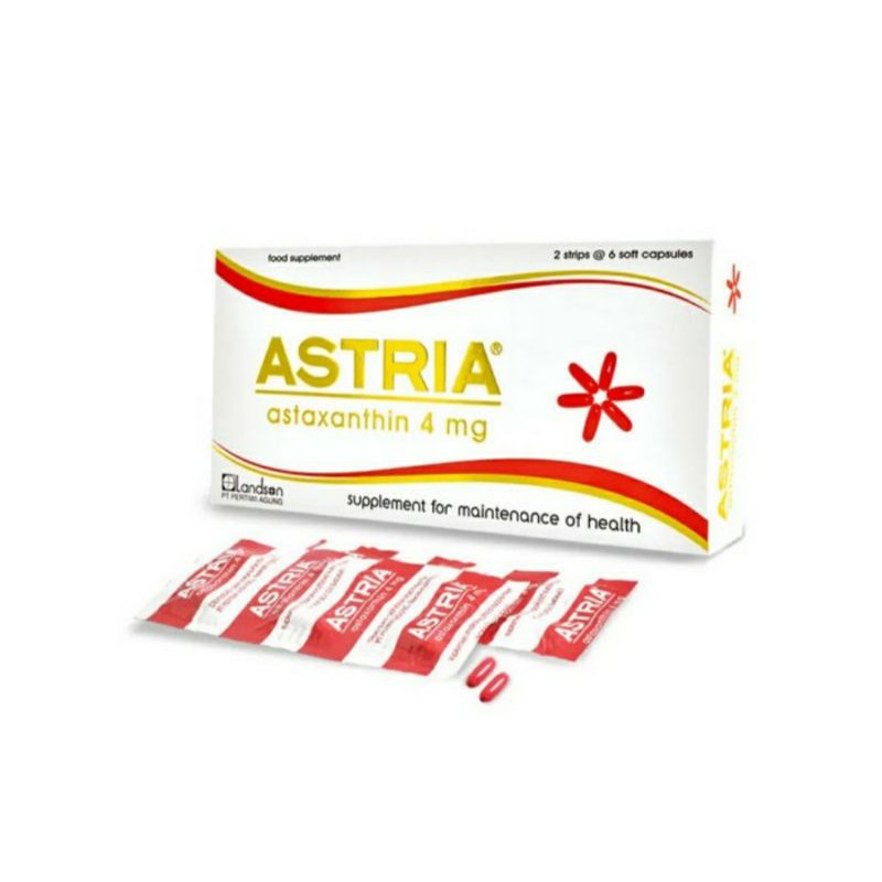 Astria astaxanthin 4 mg BERHADIAH