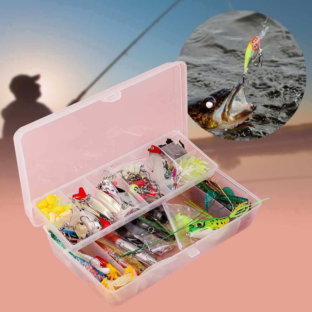 Umpan Pancing Ikan Set Fishing Set Umpan Pancing ikan Bait Kit 45 140 PCS