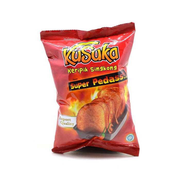 

Kusuka Keripik Singkong Super Pedass 50gr