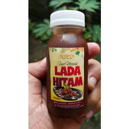 

Saus Lada Hitam 100gr ala Resto