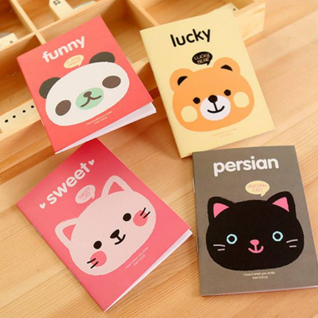 

Buku Tulis Unik / Book Mini Animals Imut 6th Edition