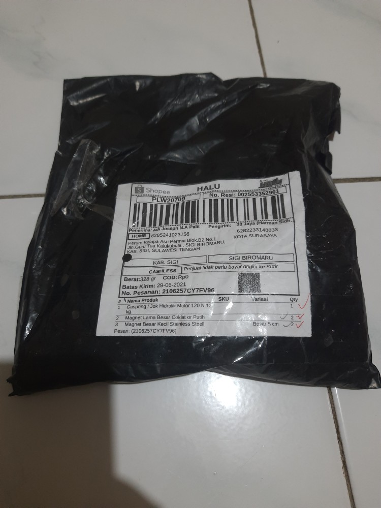 Magnet Besar Kecil Stainless Steell