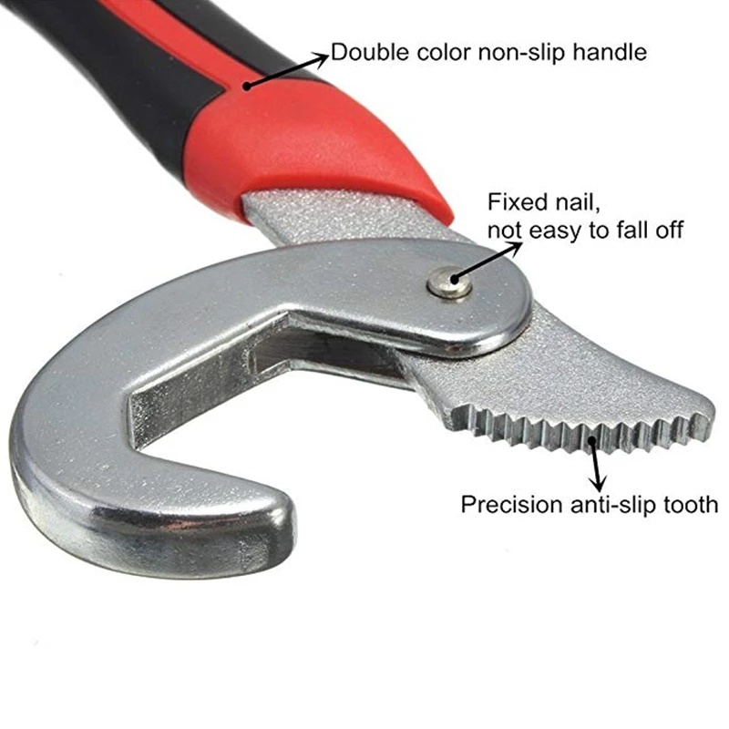 9-32mm MultiFunction  Fast Automatic Adjustable Portable Universal Wrench