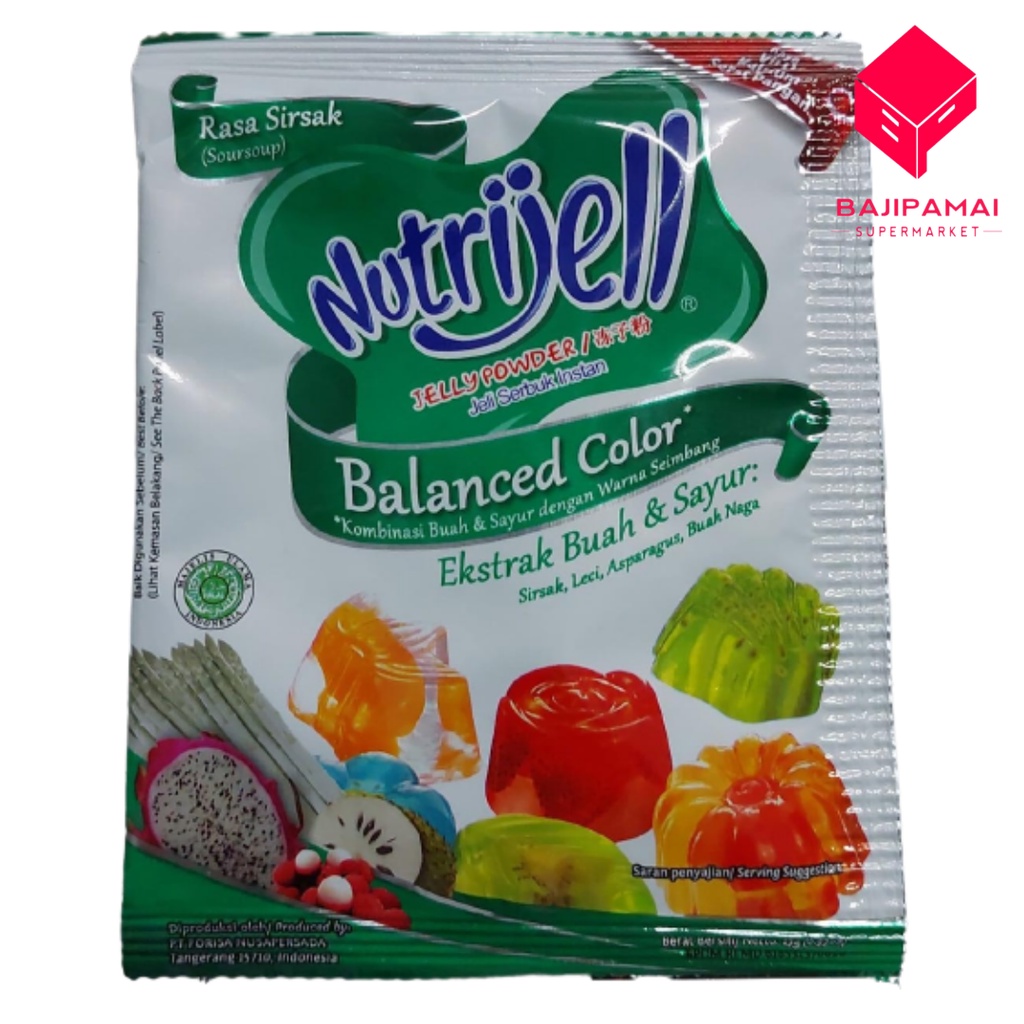 

Nutrijell sirsak 15 gr