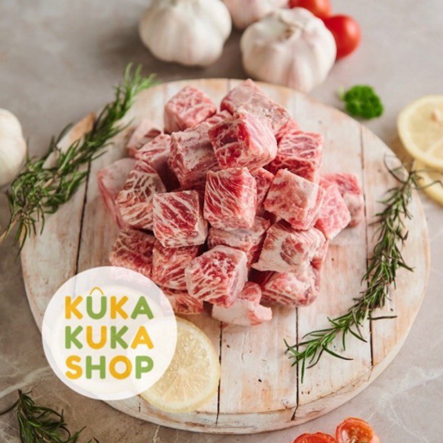 Beef Wagyu Saikoro Cubes Meltique / Daging Sapi