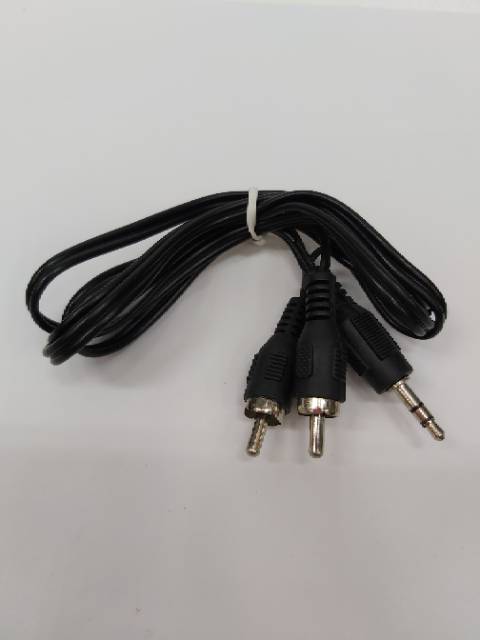 Kabel Audio  Warna Warni 2 in 1