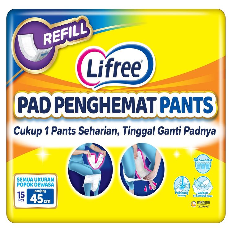 LIFREE PAD 15P 45CM