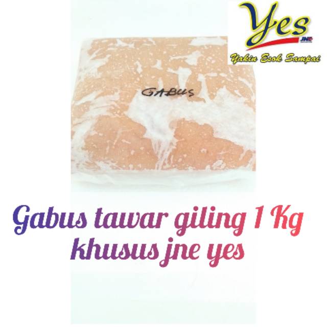 

IKAN GABUS GILING 1 KG-GLS