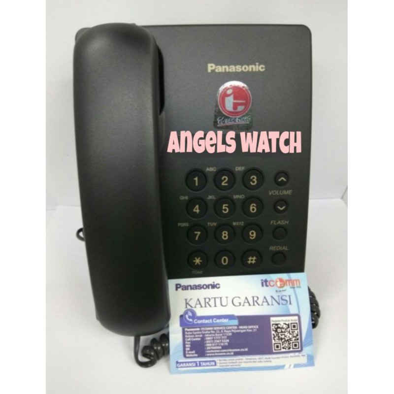 angelswatch pesawat telepon rumah panasonic KX-TS505MX best seller  telepon panasonic Ts 505