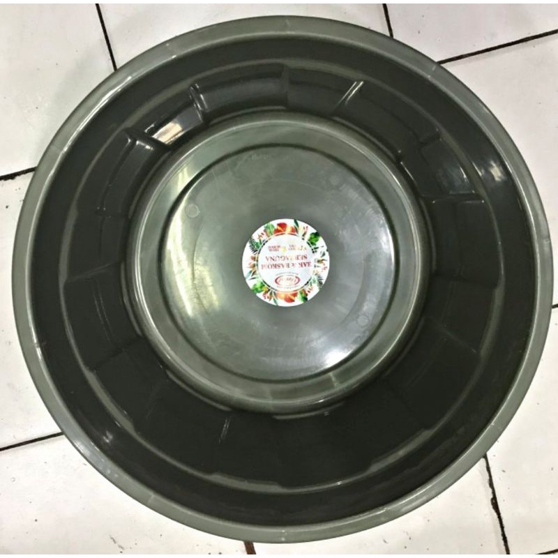 Bak Serbaguna Great Hijau 25 T / Baskom Besar Cuci Pakaian / Baskom Cuci Piring Diameter 50cm