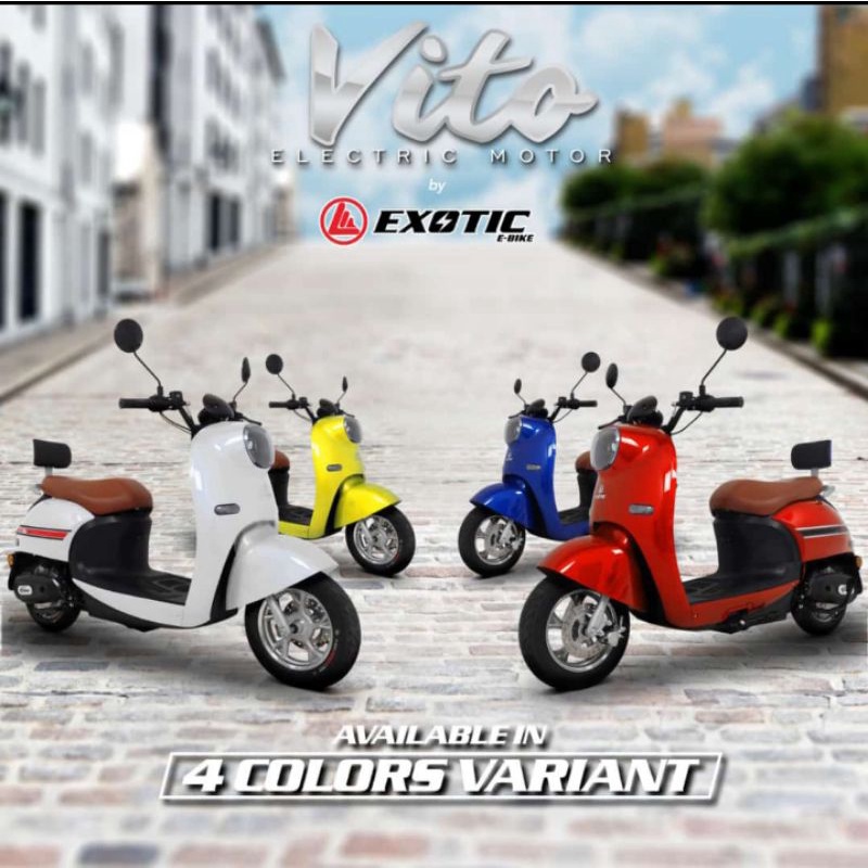 MOTOR LISTRIK EXOTIC VITO BY PASIFIC