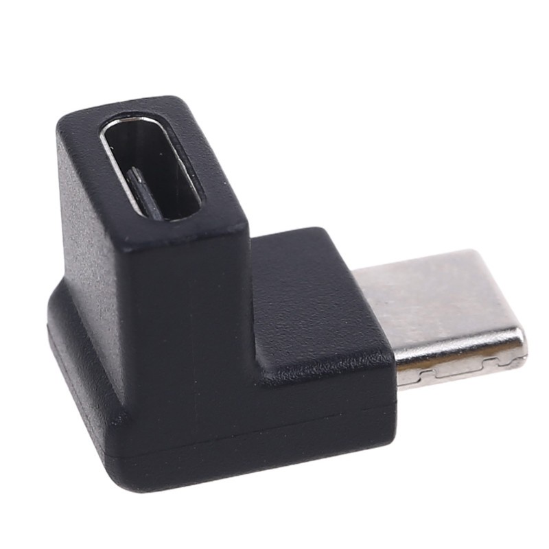 Vivi Adapter Konverter Usb 3.1 Tipe C Male Ke Female Sudut Kanan 90 Derajat