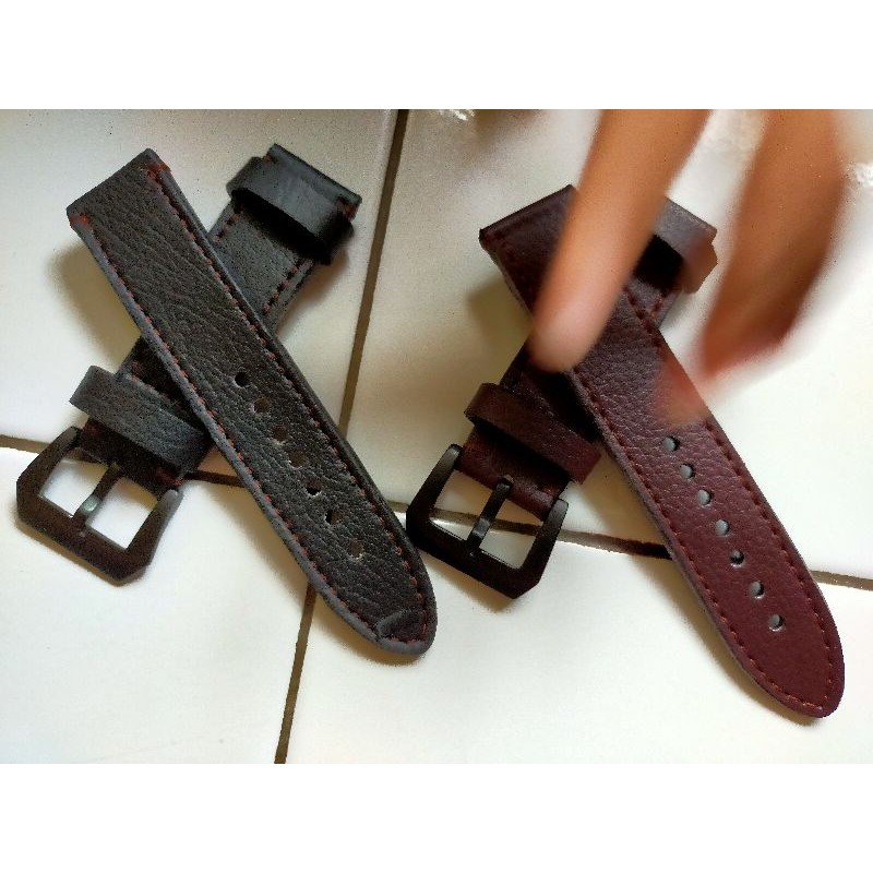 strap/tali jam kulit sapi expedition/Alexander Christie non logo original kulit sapi kulit asli