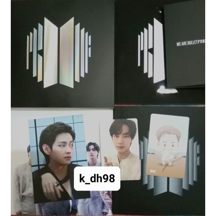 [BACA DESKRIPSI] BTS ALBUM PROOF COMPACT WINGS DICON pc JIN postcard V Polaroid SUGA in the seom RM