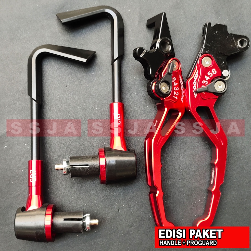 HANDLE REM SATU SET MOTOR HONDA BEAT KARBU VARIO LAMA VARIO TECHNO SEPAKET HANDGUAR PROGUARD PELINDUNG TANGAN