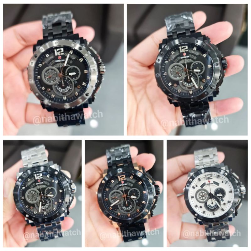 Jam Tangan Pria Expedition E6402 New 6402 Original Garansi Resmi