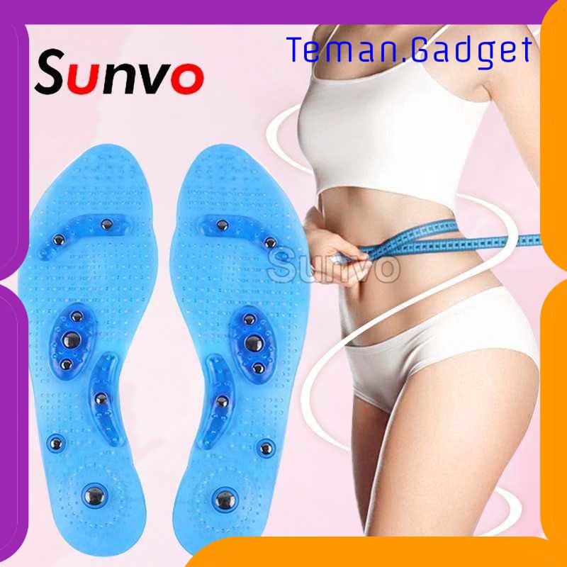 TG-FC028 Sunvo Alas Kaki Sepatu Magnetic Silicone Therapy Massage - Sn17