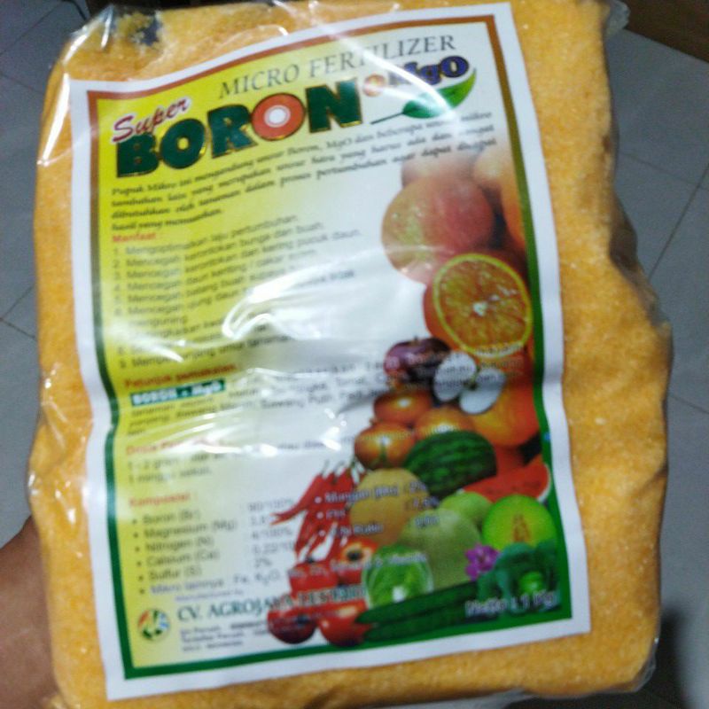 Pupuk Super Boron + Mgo 1 kg