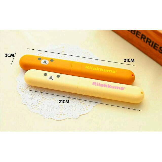 Kotak Sikat Gigi Rilakkuma / Tempat Sikat Gigi Rilakkuma Beruang