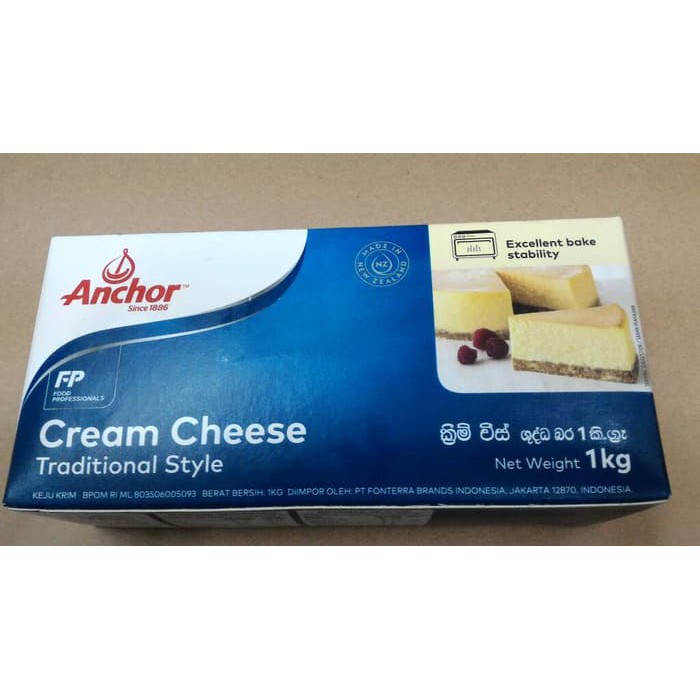 

BIG SALE ANCHOR CREAM CHEESE 1 KG !!!!