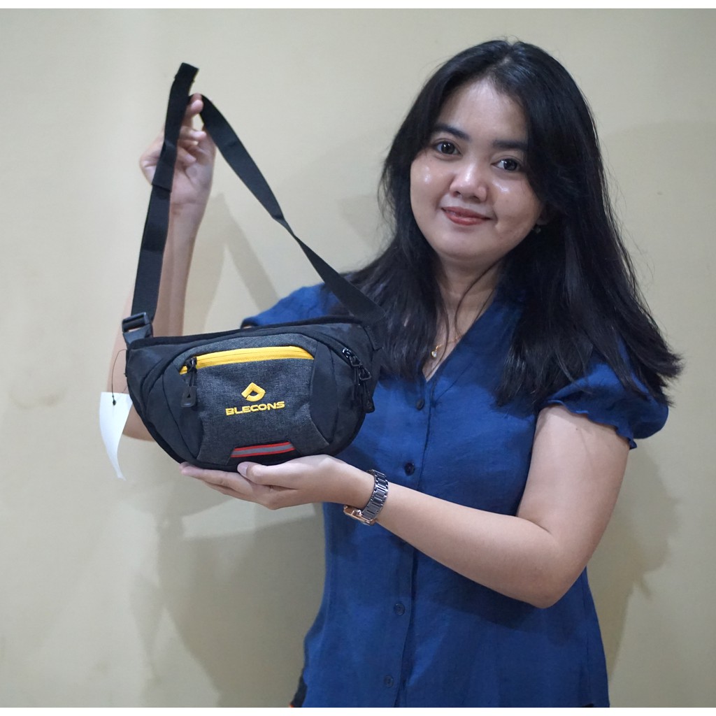 tas selempang pinggang blecons adventure blecon vegan