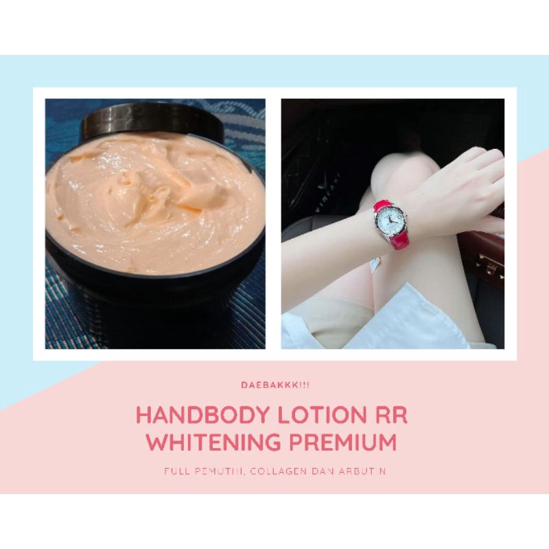 ❤️ HANDBODY LOTION ✨RR✨ WHITENING ❤️ ISI 250ML KUALITAS SUPER PREMIUM ❤️ BEST LOTION DI INDONESIA ❤️