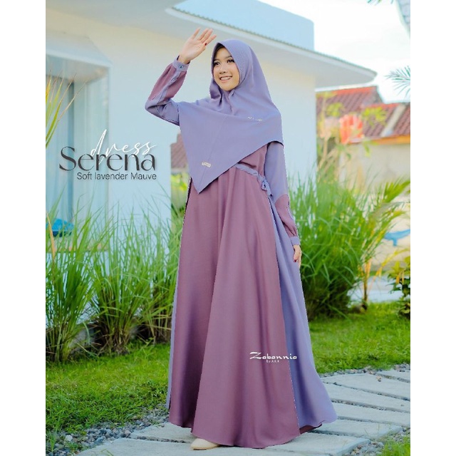 Gamis Serena Dress Zabbania Gamis Wanita Terbaru