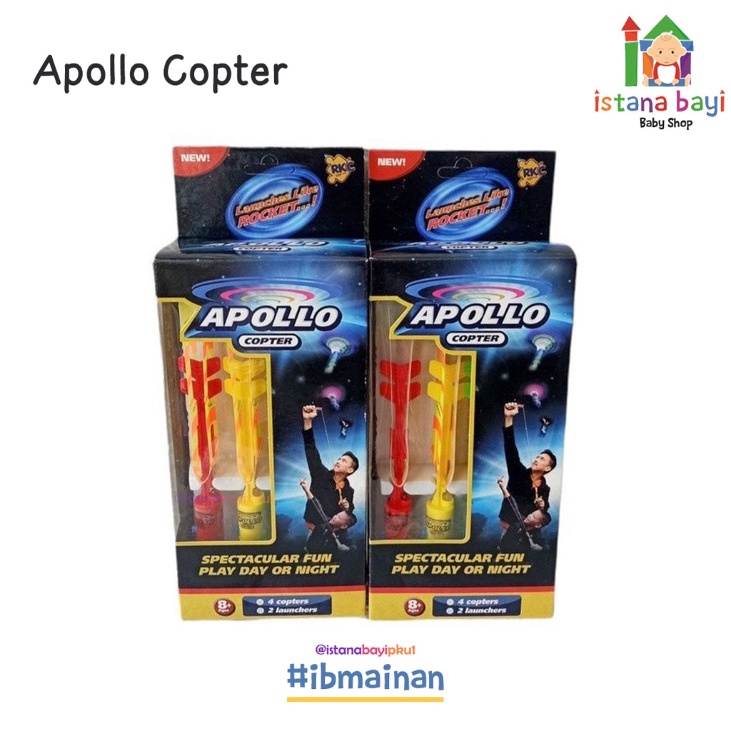 Mainan Anak Apollo Copter - MAinan Anak / Mainan Murah