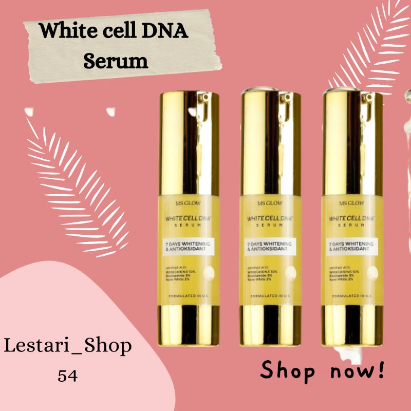 READY !! WHITE CELL DNA SERUM / WHITECELL DNA SERUM / SERUM WHITE CELL DNA / SERUM WHITE CELL DNA MS
