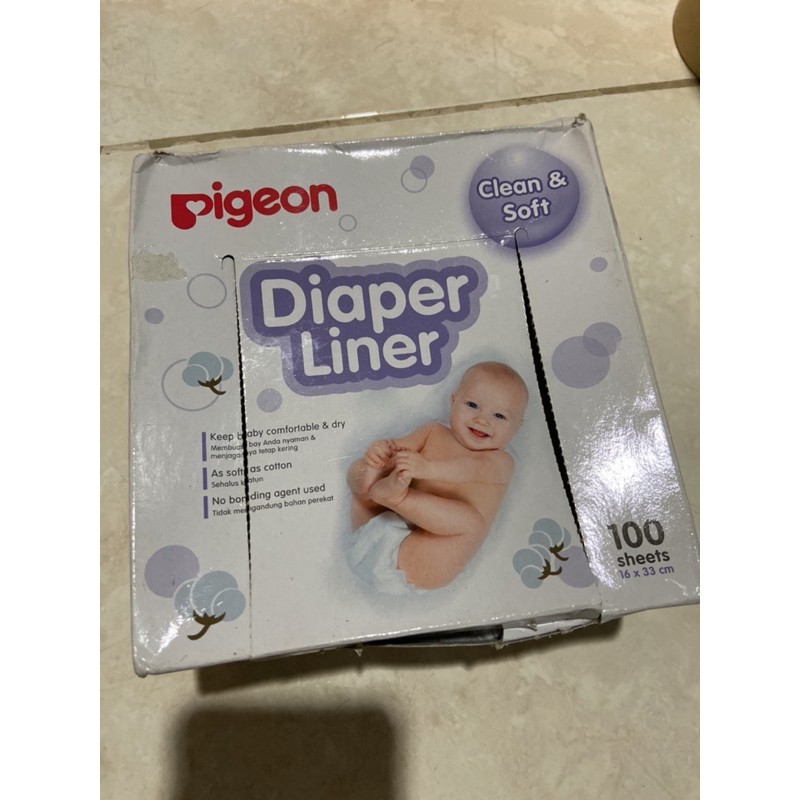 diaper liner pigeon (preloved-masih baru)