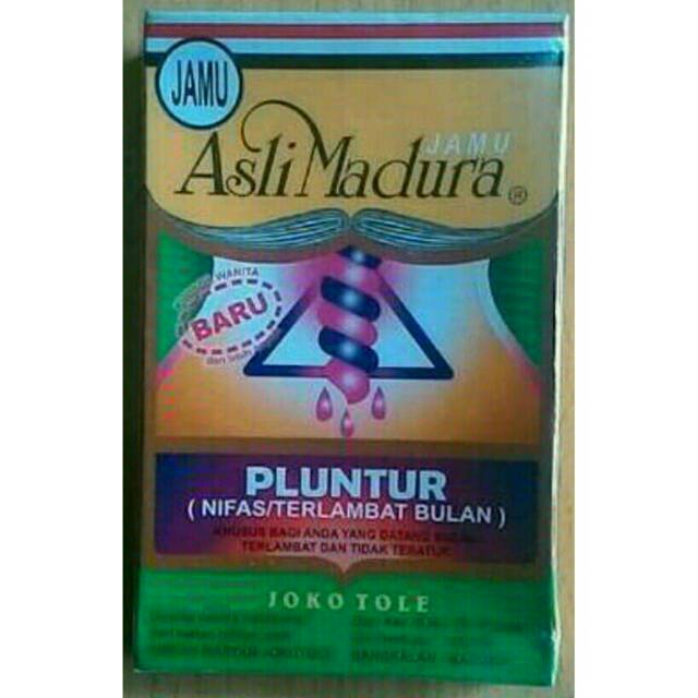 

Jamu Nifas Pluntur Terlambat Bulan asli madura 100 PIL