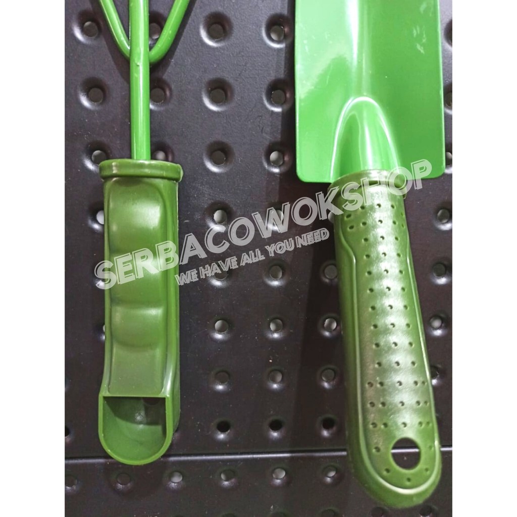 Garden Tool 3 Pcs / Alat Kebun Skop Sekop Taman Mini Garpu Set Termurah Berkualitas