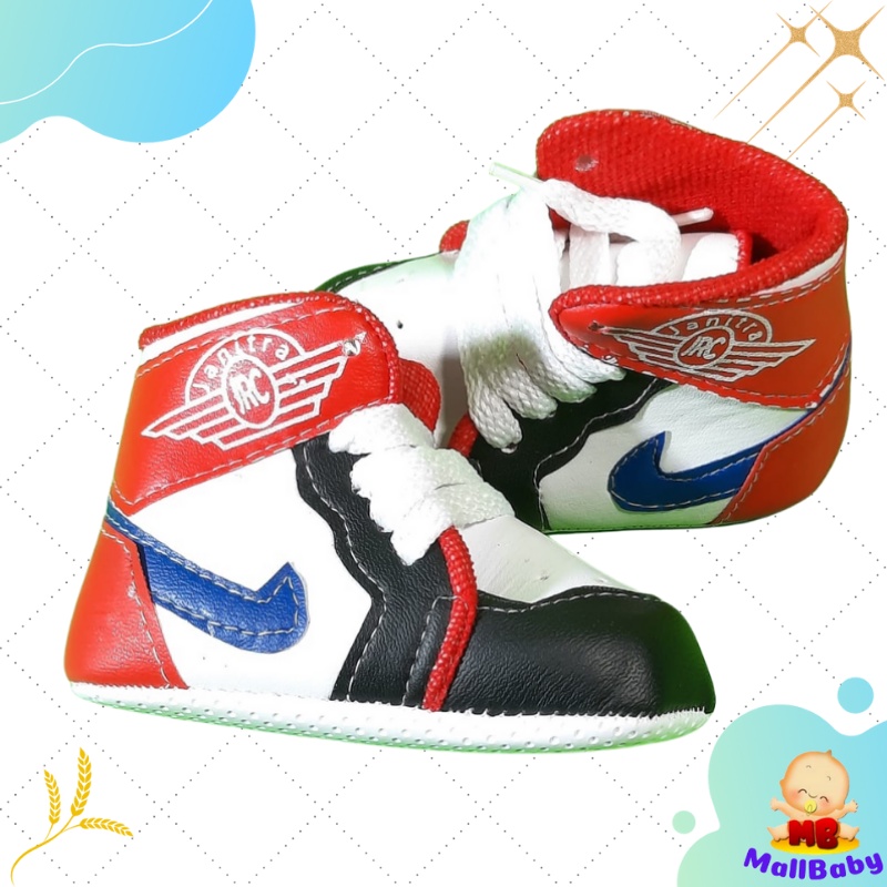 Sepatu Bayi Prewalker Laki Laki 0 3 6 9 12 Bulan Anti Slip Murah 1 Tahun Lokal Banyak Pilihan