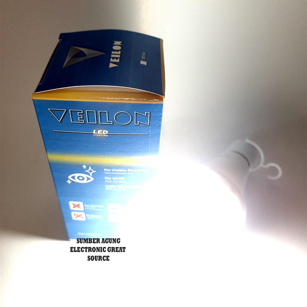 LED Magic Lamp 12W Veilon Emergency 2400mAh Lithium Battery