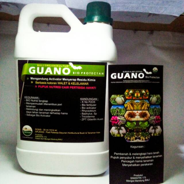 Pupuk Organik Cair - POC Guano 2 Liter | Shopee Indonesia