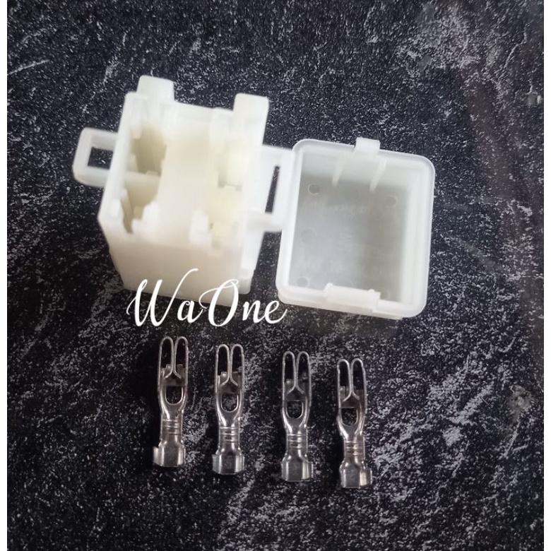 Socket Rumah Sikring Dobel Soket Sekring Fuse DX Besar Ganda Double Holder Sikring Tancap Karisma Supra X 125