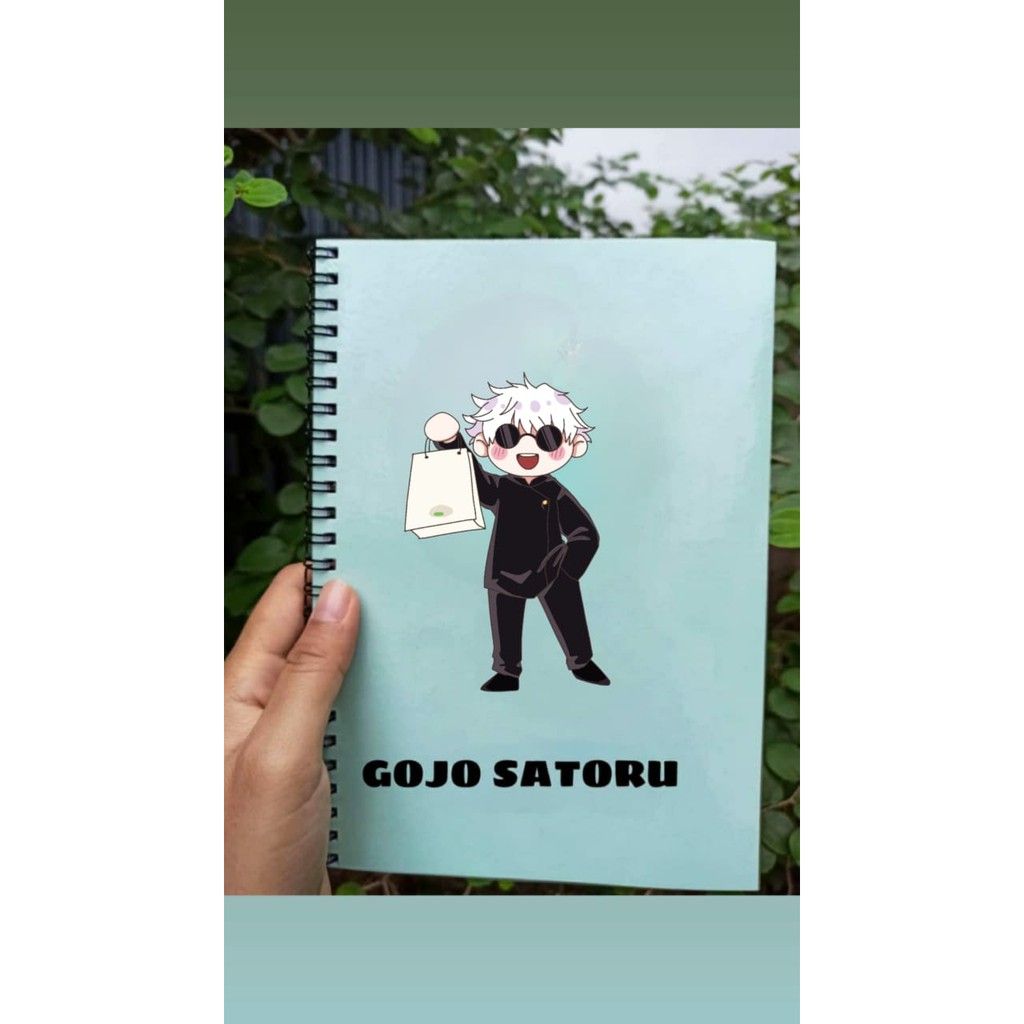 

Notebook Jujutsu Kaisen GOJU SATORU Custom Pink/Blue/Green