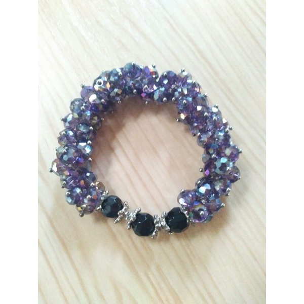 Gelang Kristal handcraft monte kristal