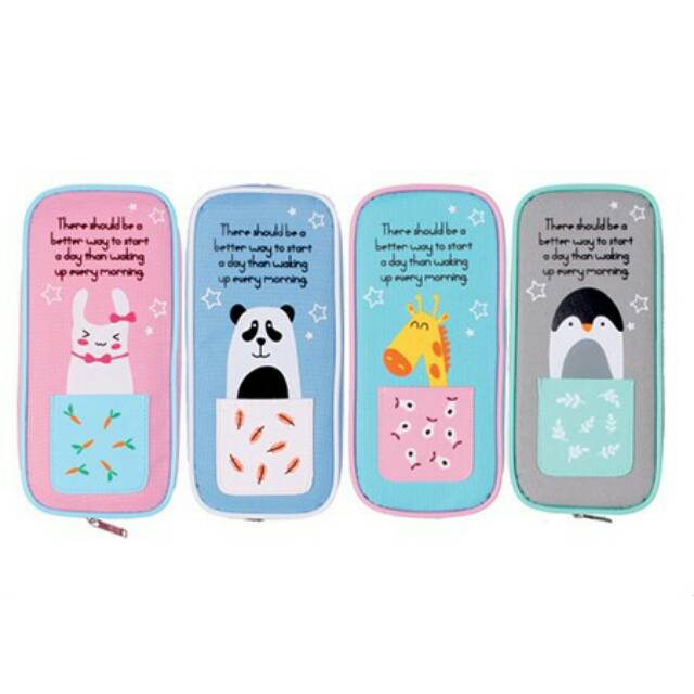 

Tempat Pensil Jumbo Animal 2 Resleting