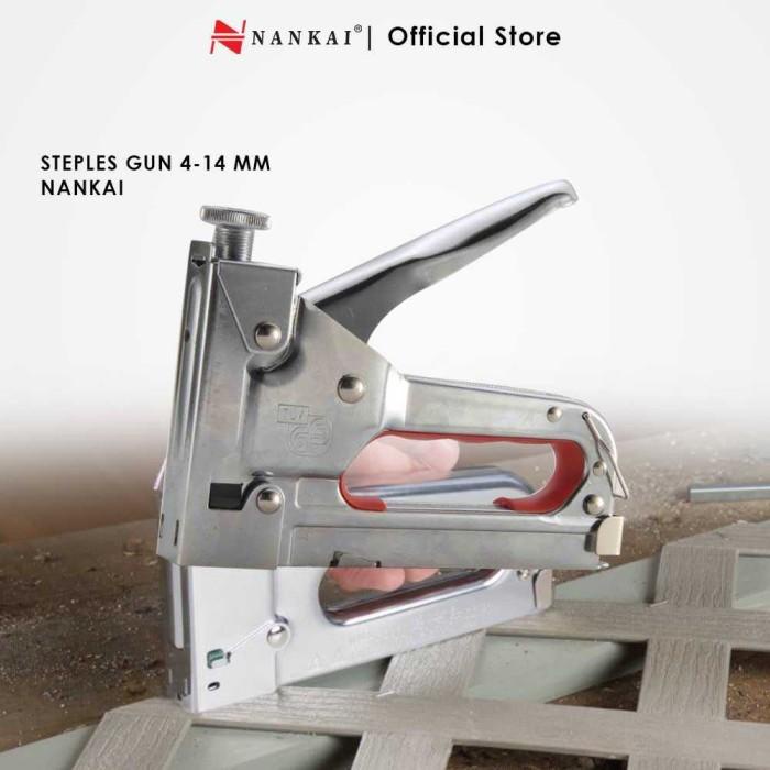 

Staples | Stapler Gun / Staples Tembak 4 -14 Mm Nankai Murah Baru