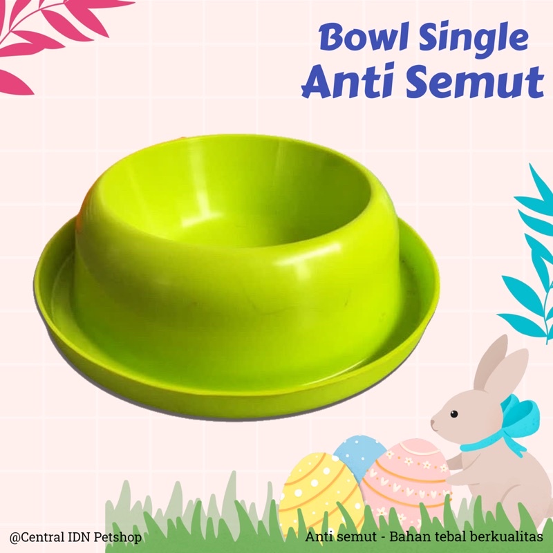 TEMPAT MAKAN KUCING ANJING - BOWL SINGLE ANTI SEMUT