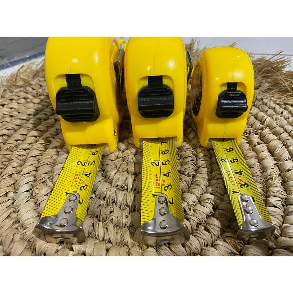 1001 IMPORT METERAN MEASURING TAPE YONGHENG PENGGARIS TEBAL,KUAT,LENTUR !!! - 4 VARIASI