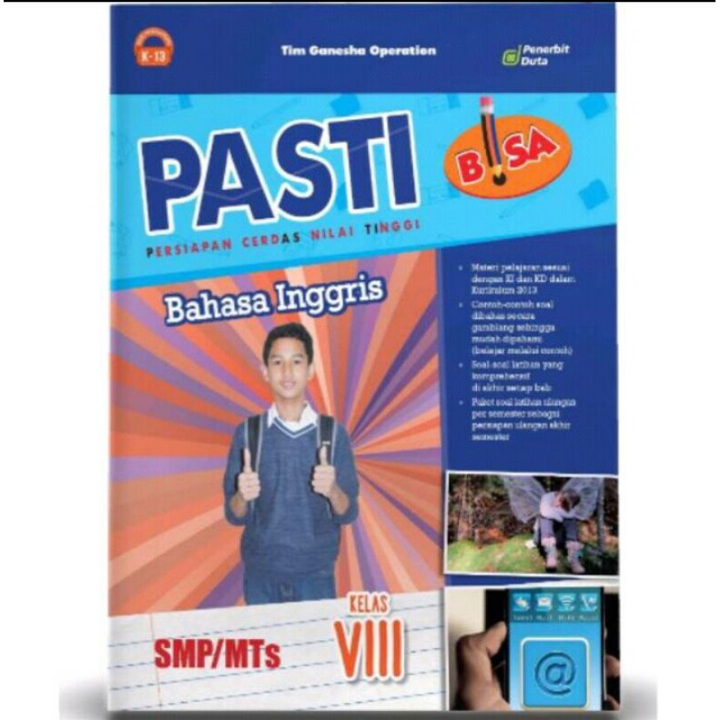 

Buku Pasti Bisa Bahasa Inggris SMP/MTs kelas VIII